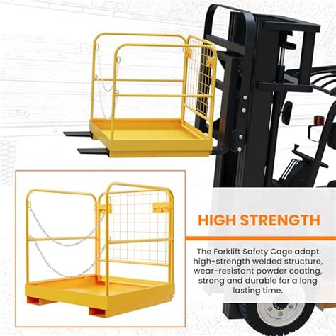 kuafu forklift man basket